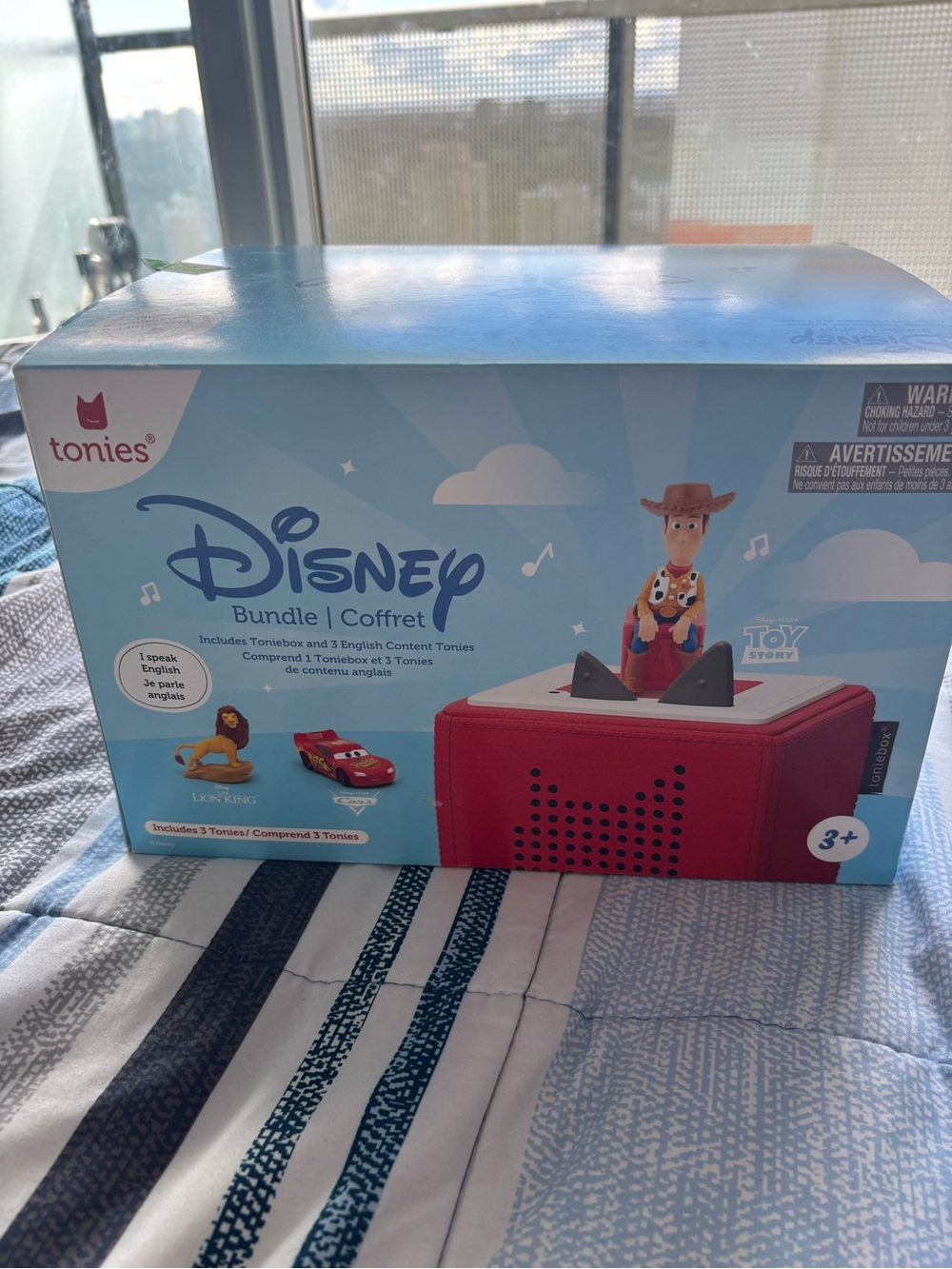 Tonies Disney Bundle - Red Toniebox 1 with 3 Disney Story Tonies